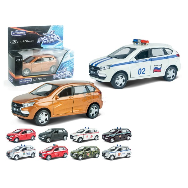 

Автомобиль Autotime Lada XRAY масштаб 1:36 в ассортименте