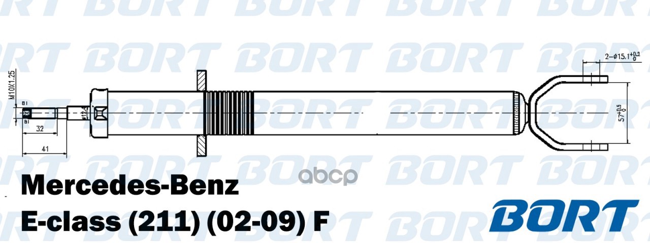 

Амортизатор подвески BORT G41240083