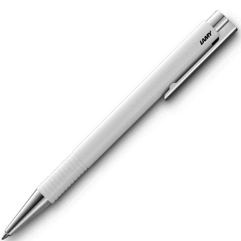 Шариковая ручка Lamy 204 logo M+ белая