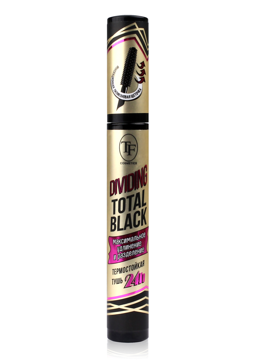 Тушь для ресниц TRIUMPH DIVIDING TOTAL BLACK, виниловый финиш основа для туши lancome cils booster xl 5 5 мл