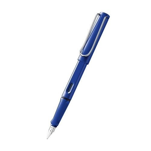 Перьевая ручка 014 Safari синяя 05 мм