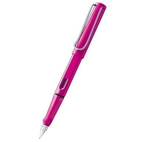 Перьевая ручка 013 Safari F розовая