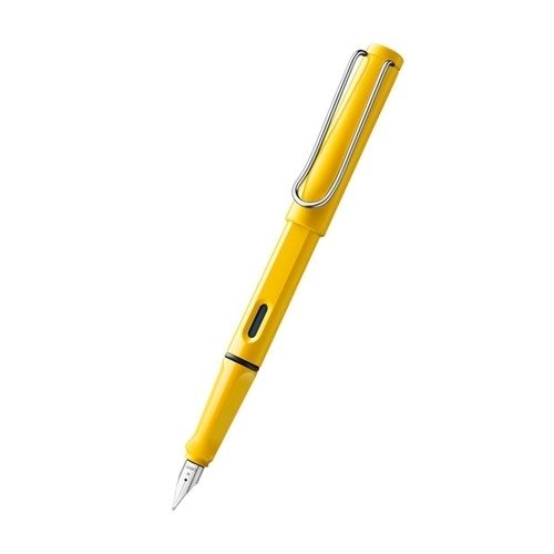Перьевая ручка 018 Safari желтая 05 мм