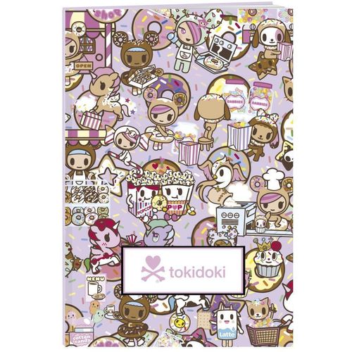 

Тетрадь общая в клетку Бомбора tokidoki. Пончики, 48 л., 1 шт.