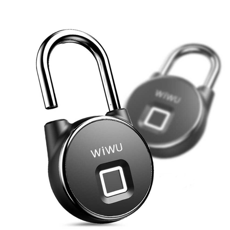 фото Замок для багажа wiwu fingerprint padlock s5