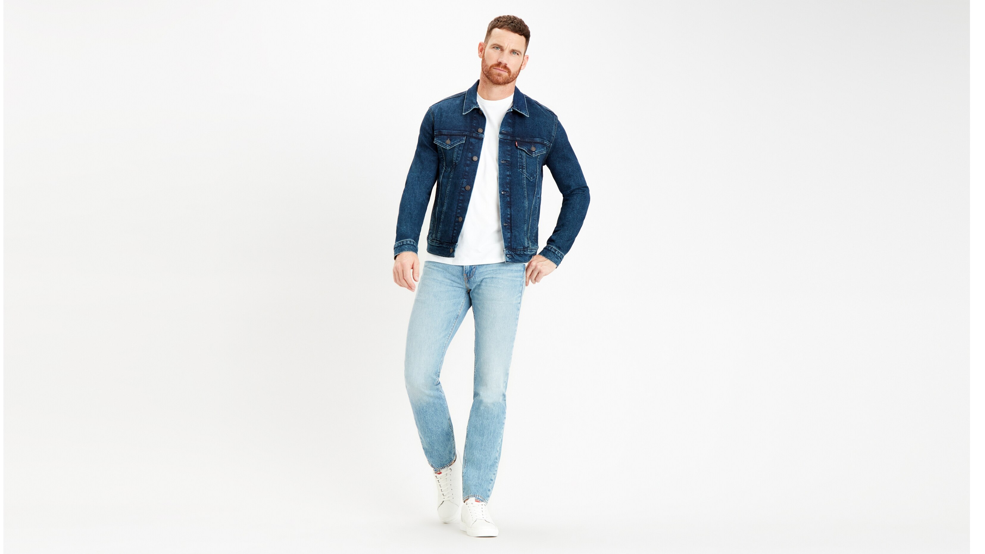 фото Джинсы мужские levi's 4511 голубые 30/32