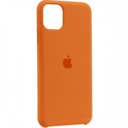 фото Чехол silicone case lux для iphone 11 peach nobrand