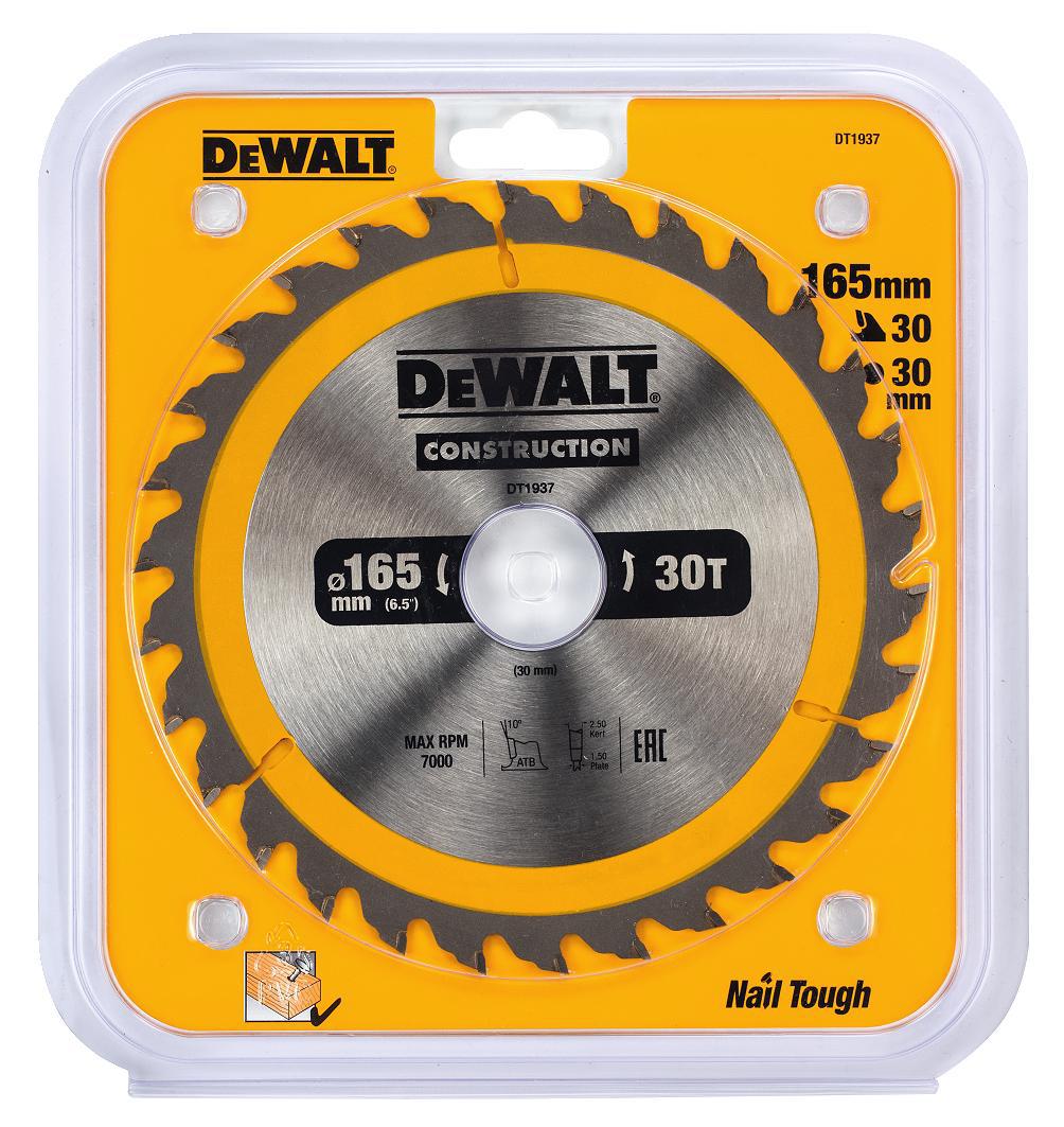 Диск пильный по дереву DeWalt Construction DT1937-QZ диск пильный dewalt