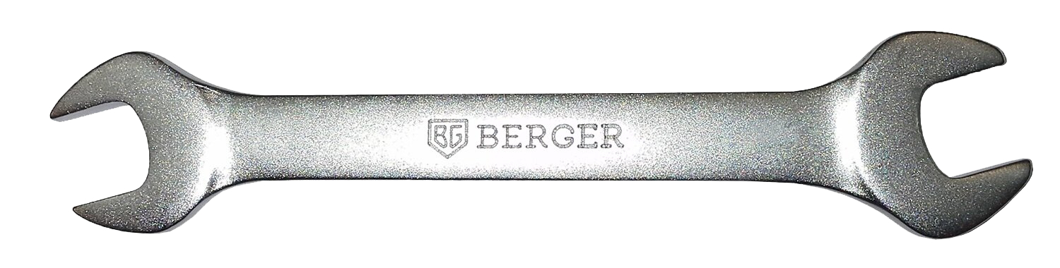 Ключ гаечный BERGER BG1093 (24 / 27 мм) рожковый ключ 11х13мм berger bg bg1089
