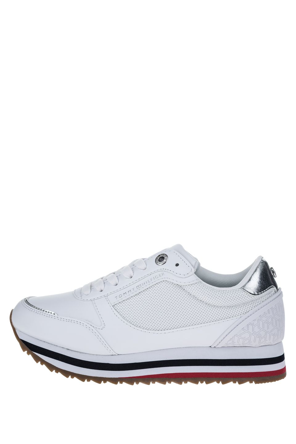 

Кроссовки женские Tommy Hilfiger FW0FW04706 белые 36 US, Белый, FW0FW04706
