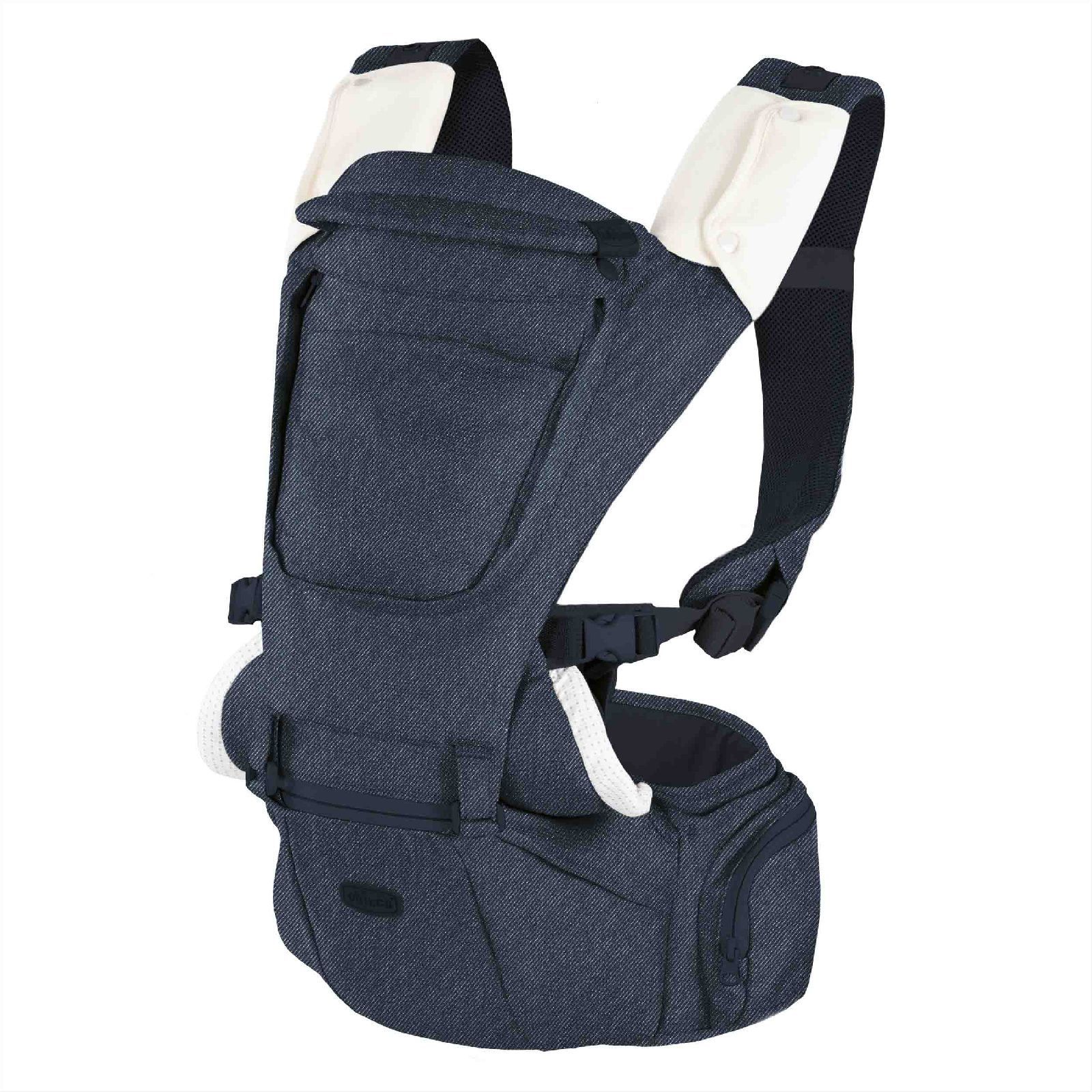 Переноска-трансформер Chicco Hip Seat Carrier расцветка Denim