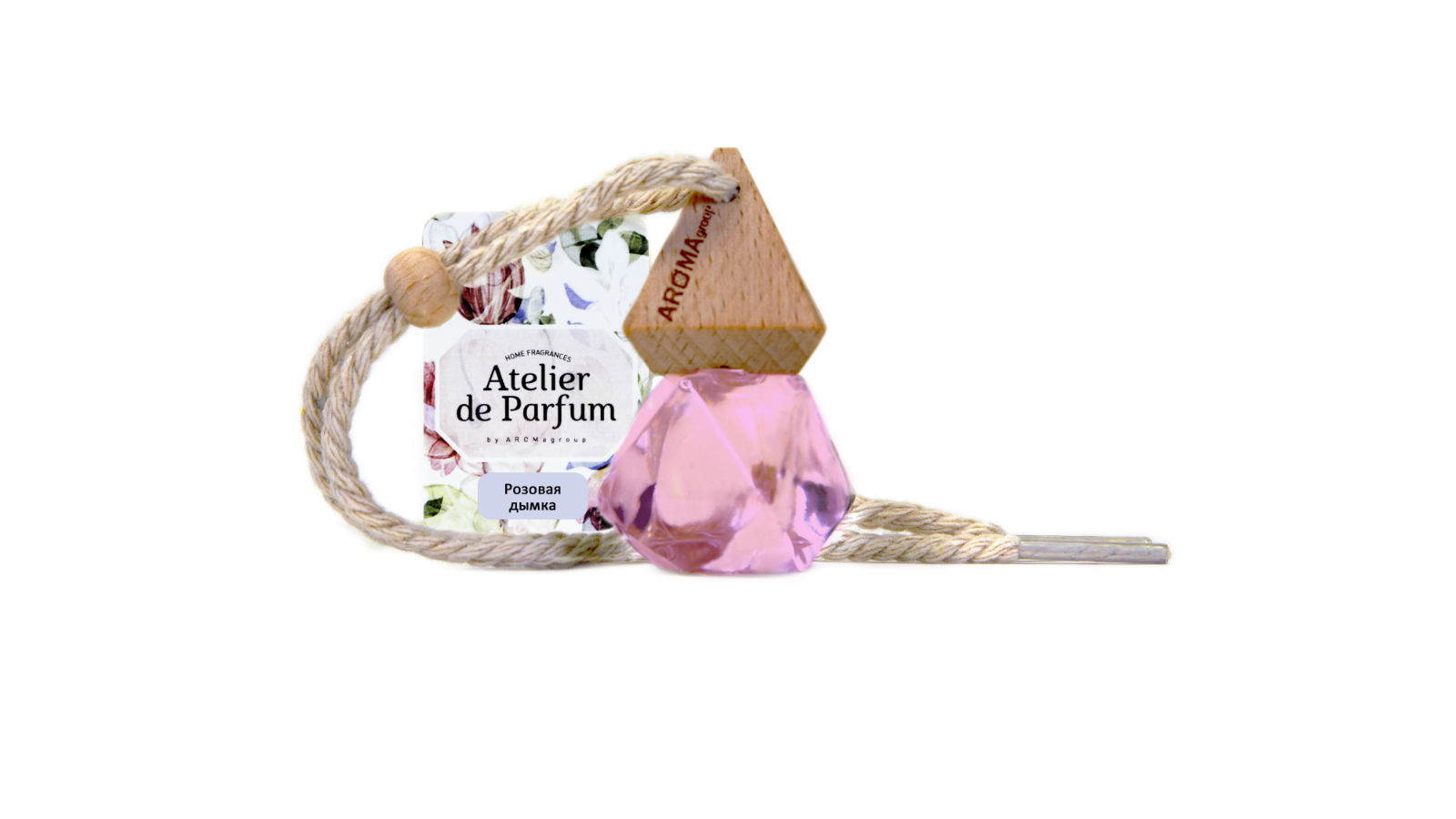 

Ароматизатор в автомобиль AROMAgroup Atelier de Parfum Розовая дымка, 8 мл.