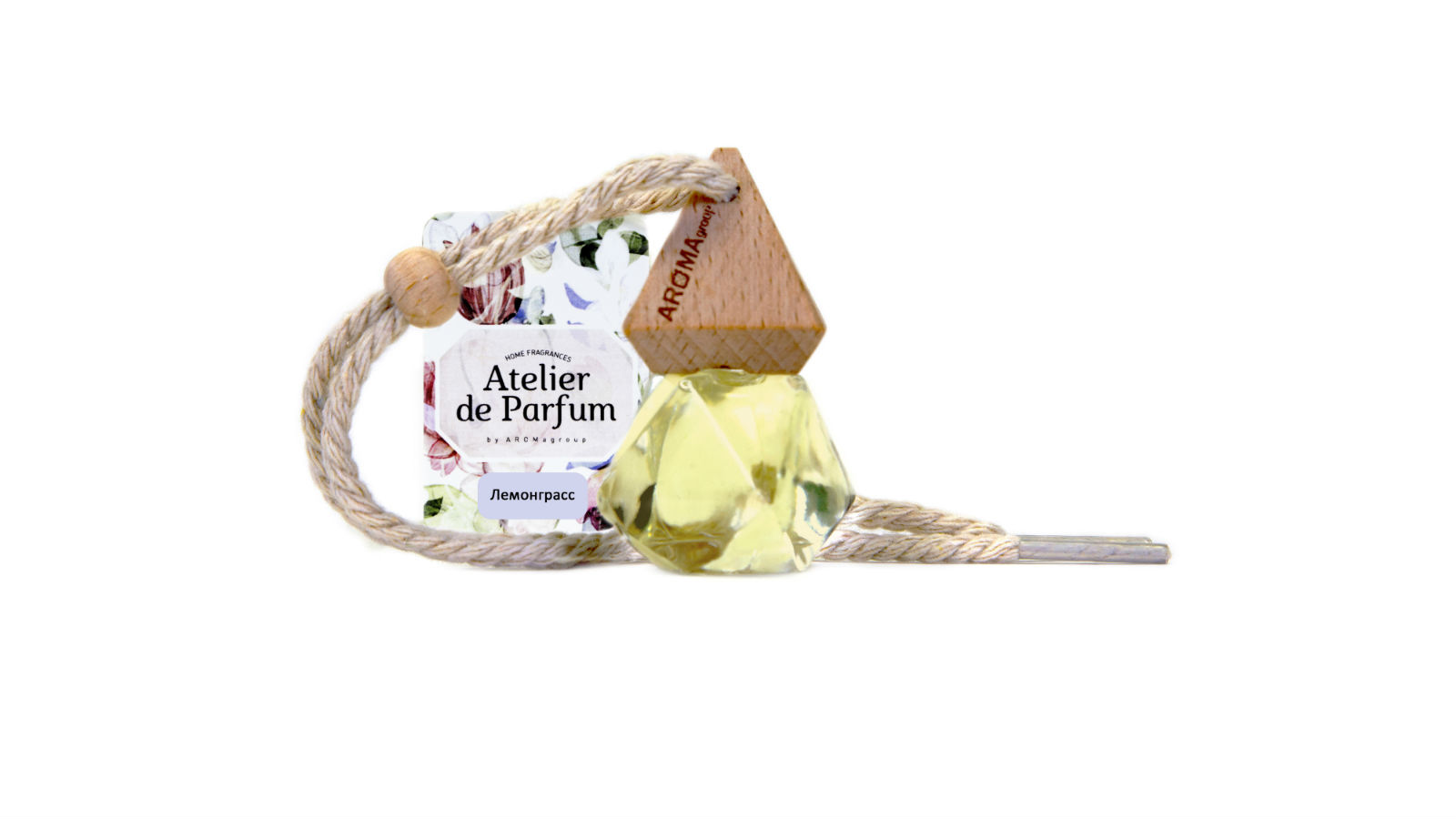 

Ароматизатор в автомобиль AROMAgroup Atelier de Parfum Лемонграсс, 8 мл.