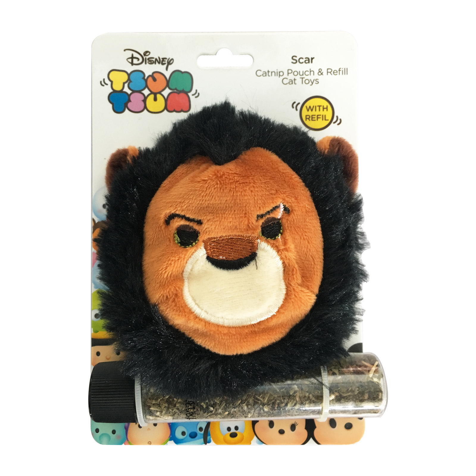 

Игрушка для кошек ROSEWOOD Disney мягкая с кошачьей мятой "Лев Шрам", Лев Шрам