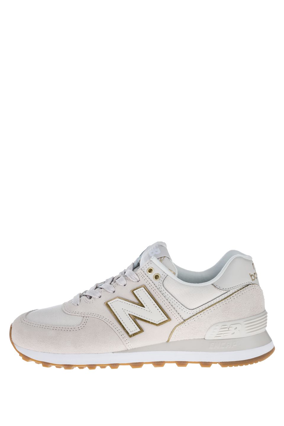 

Кроссовки женские New Balance WL574SO белые 10 US, Белый, WL574SO