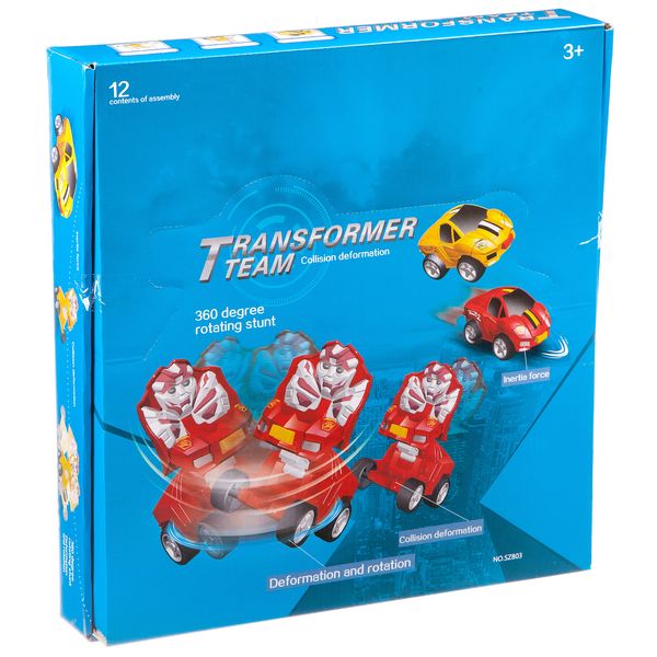 Набор роботов-трансформеров Shenzhen toys Машина, 12 шт.