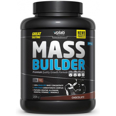 фото Гейнер vplab mass builder, 2300 г, chocolate