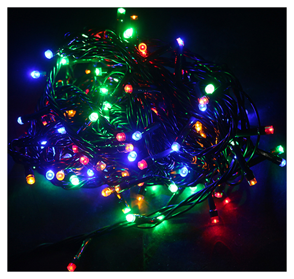 фото Новогодняя электрическая гирлянда shantou gepai е96351 7,2 м разноцветный
