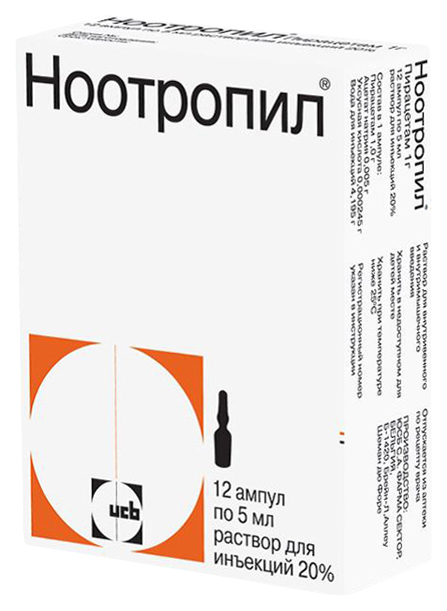 

Ноотропил раствор для и 20% амп 5 мл 12 шт.