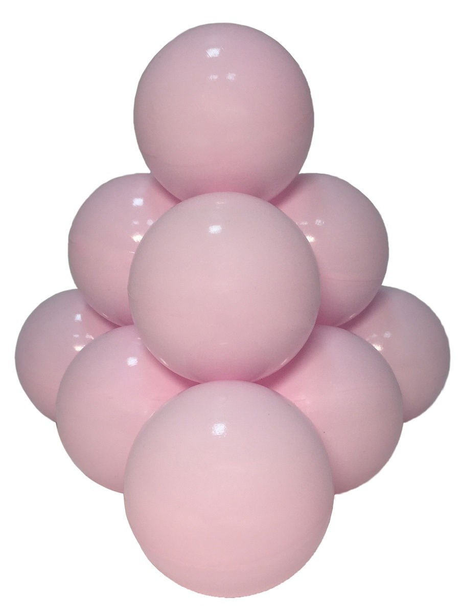 фото Шарики для бассейна hotenok светло-розовые, 7 см, 50 штук