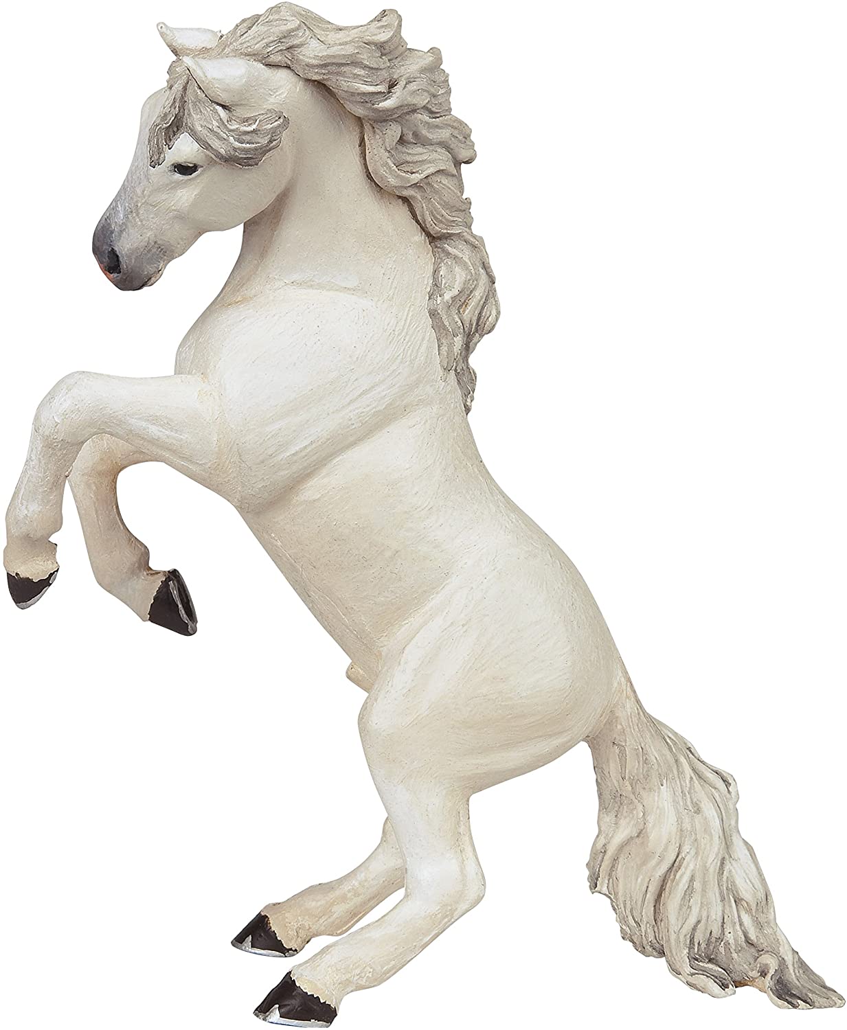 Фигурка PAPO Белая лошадь на дыбах