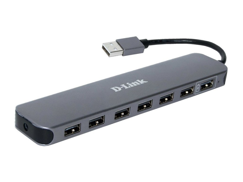 

Разветвитель для компьютера D-Link DUB-H7 USB 7-ports, DUB-H7