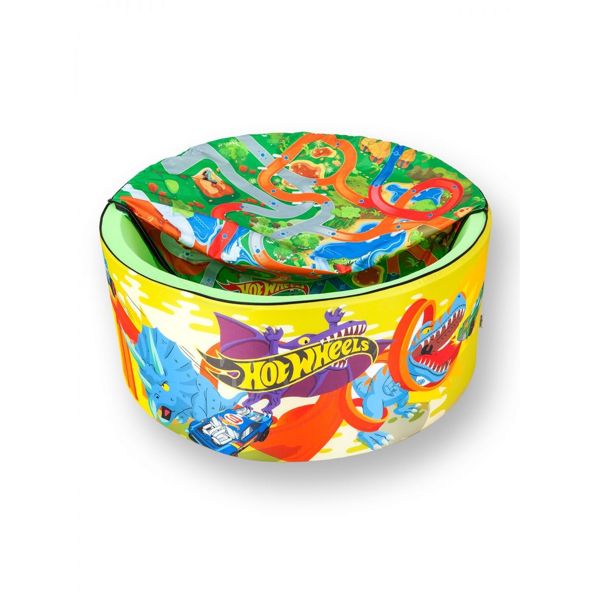 

Сухой бассейн Hotenok Hot Wheels Динозавры, 100х40 см