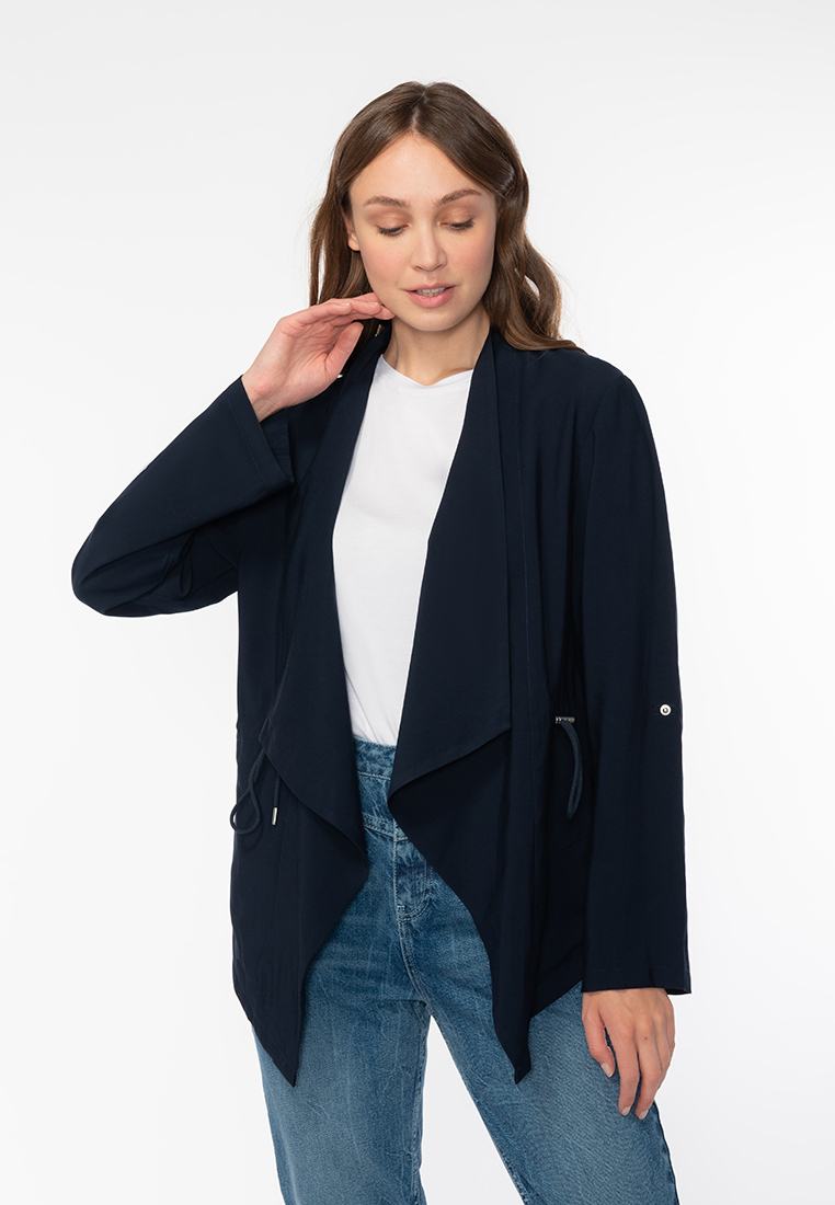 

Пиджак женский Modis M201W00949 синий 46 RU, M201W00949