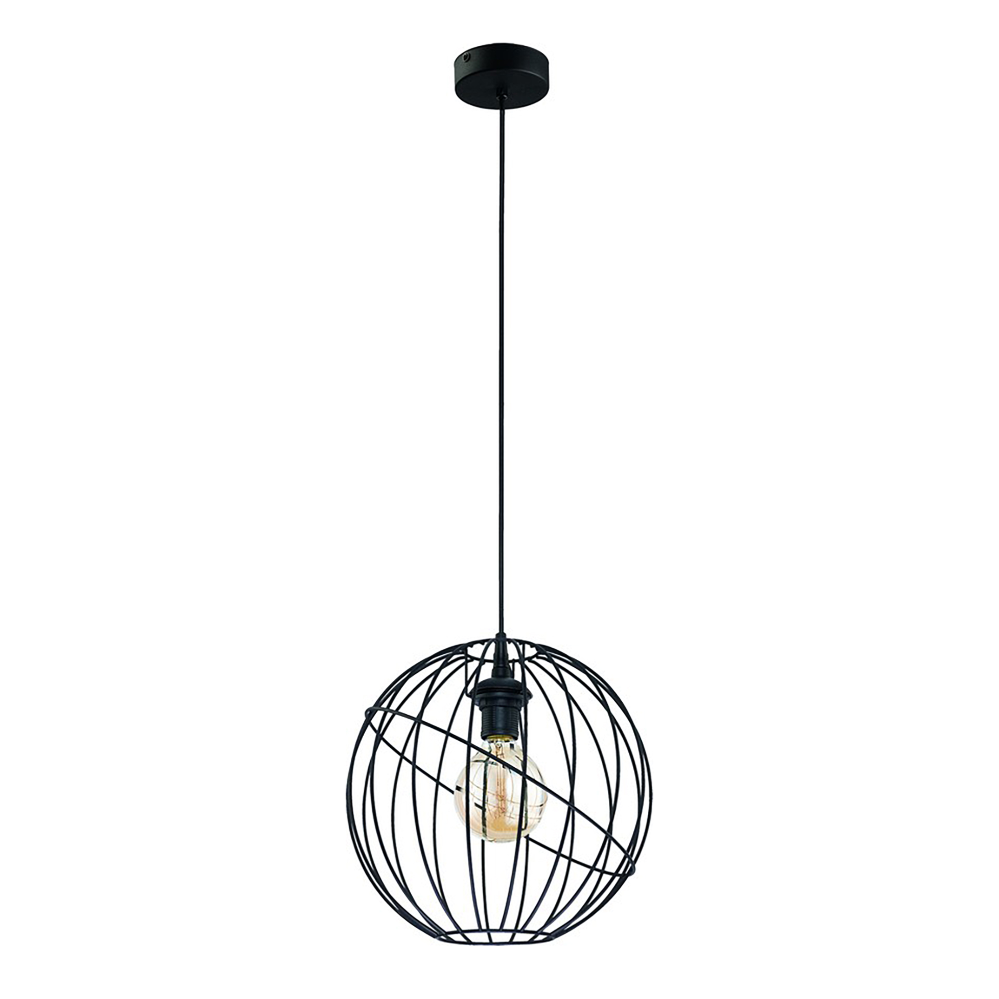 фото Подвесной светильник tk lighting orbita black 1 1626