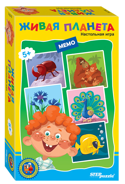 

Дорожная игра Step Puzzle Живая планета