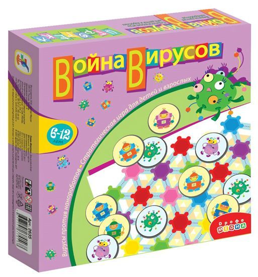 

Настольная игра Дрофа-Медиа Игротека Война вирусов