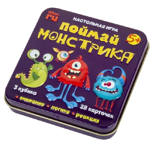 

Настольная игра Десятое Королевство Поймай монстрика
