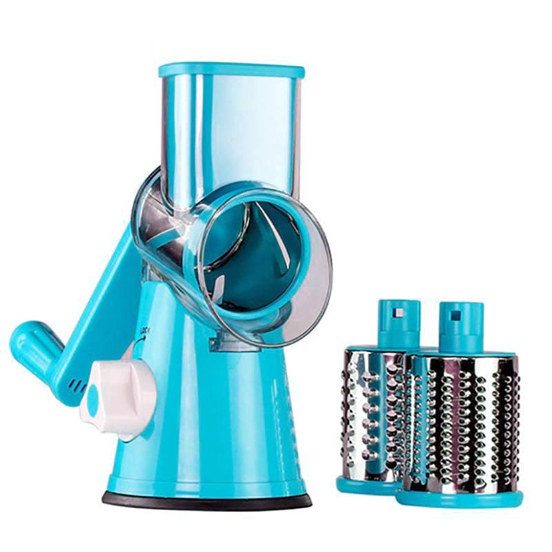 

Ручная овощерезка мультислайсер Kitchen Master голубой, мультислайсер голубой