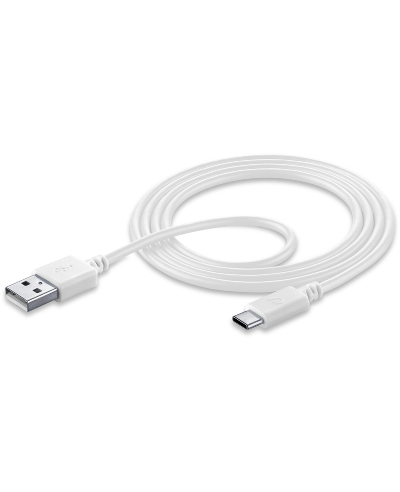 фото Кабель cellular line usb/type-c 1,2м white