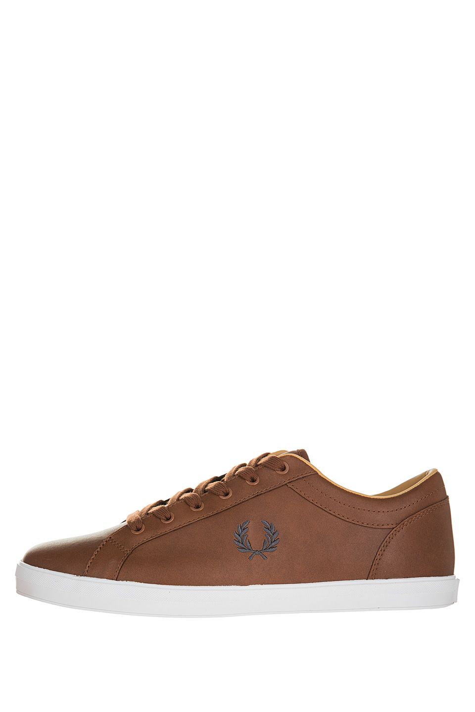 

Кеды мужские Fred Perry B6158 коричневые 7 UK, Коричневый, B6158