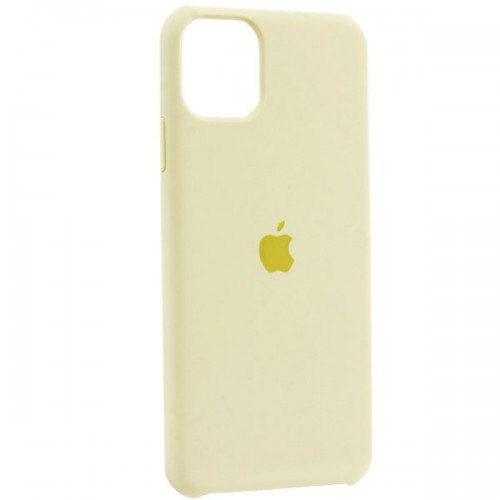 фото Чехол silicone case lux для iphone 11pro max beige nobrand