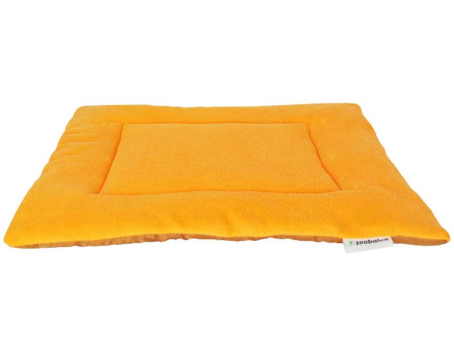 

Лежанка для кошки, собаки Zoobaloo полиэстер 45x65x3.5см оранжевый, коричневый, Sport