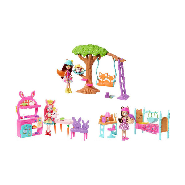 фото Сюжетный игровой набор enchantimals mattel frh44, в ассортименте