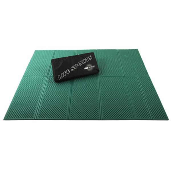 фото Коврик life sports deluxe mat зеленый 240 x 180 x 1 см