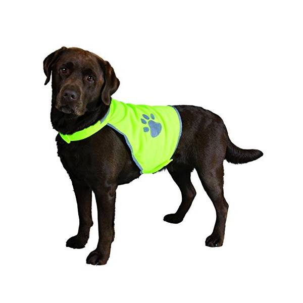 

Светоотражающая жилетка-попона для собак TRIXIE длина спины 68см, Safety Vest