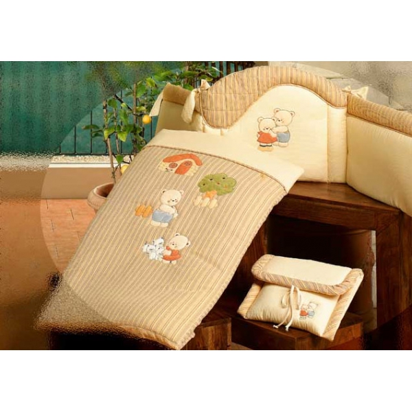 фото Комплект для кроватки babypiu биба из коллекции 4 времени года