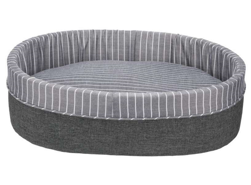 

Лежанка для кошки, собаки TRIXIE текстиль, хлопок, полиэстер 75x85x8см серый, Finley bed