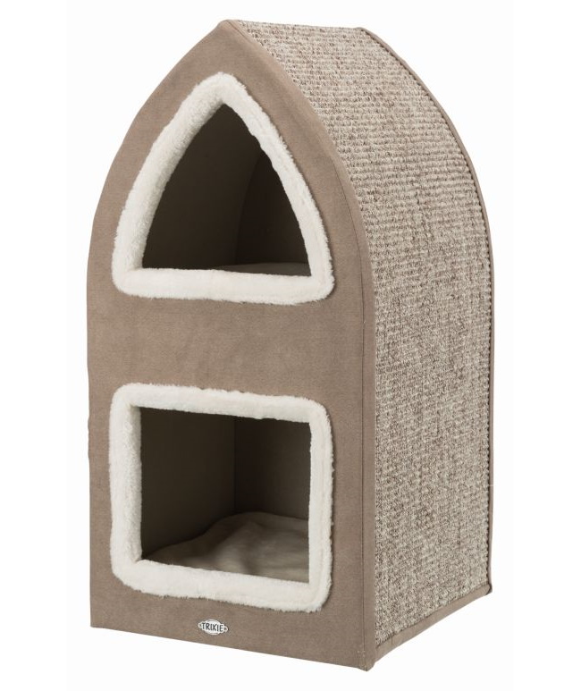 

игровой комплекс для кошек, сизаль+плюш Aurora Scratching Post, 57*49cm Trixie Арт.44991