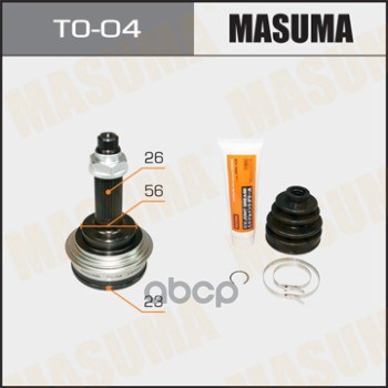 

ШРУС 23x56x26 (1/6) MASUMA TO-04