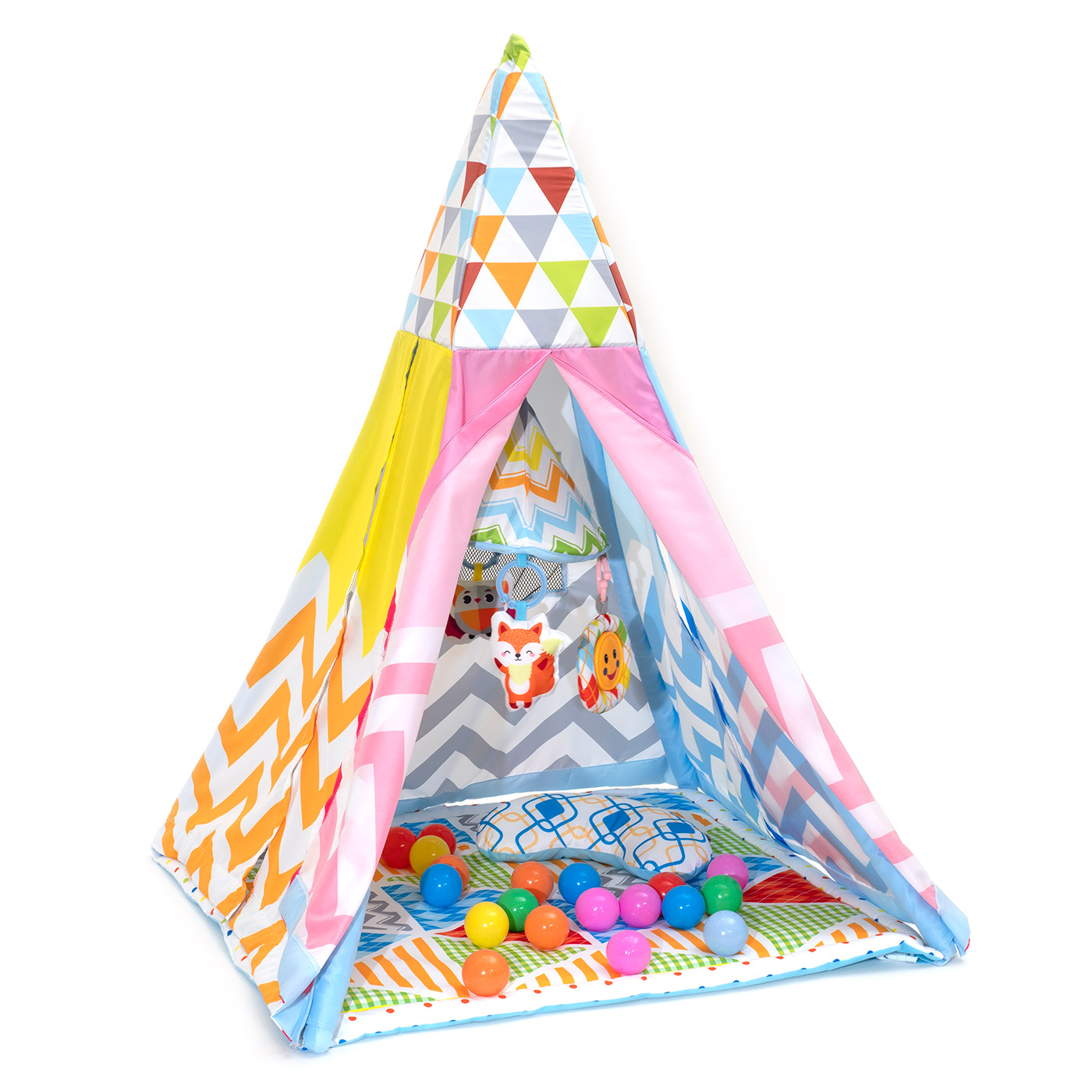 фото Коврик с игрушками funkids tent-with-me mat