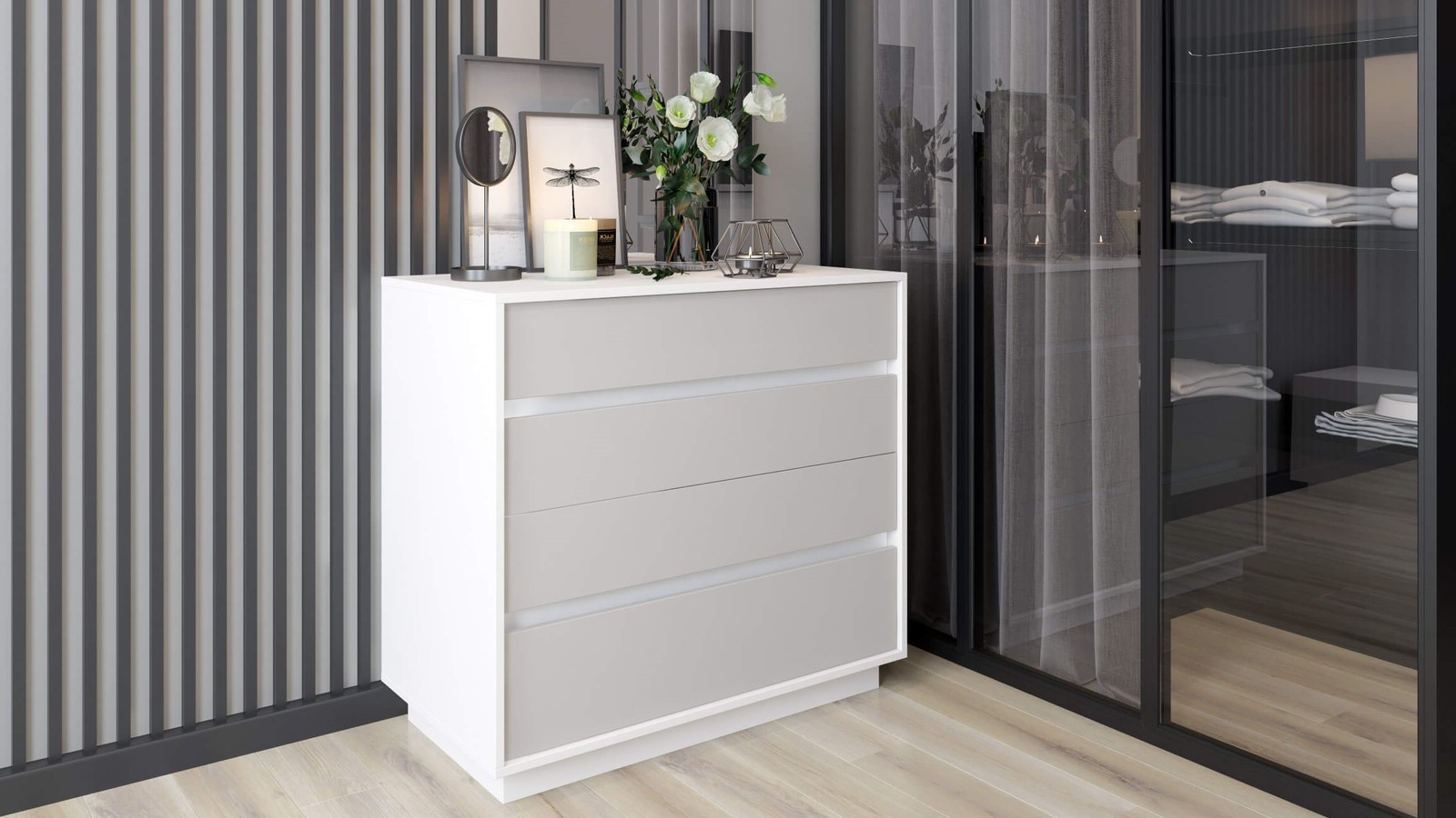 

Комод Askona Cristy White сeramic, Cristy White сeramic