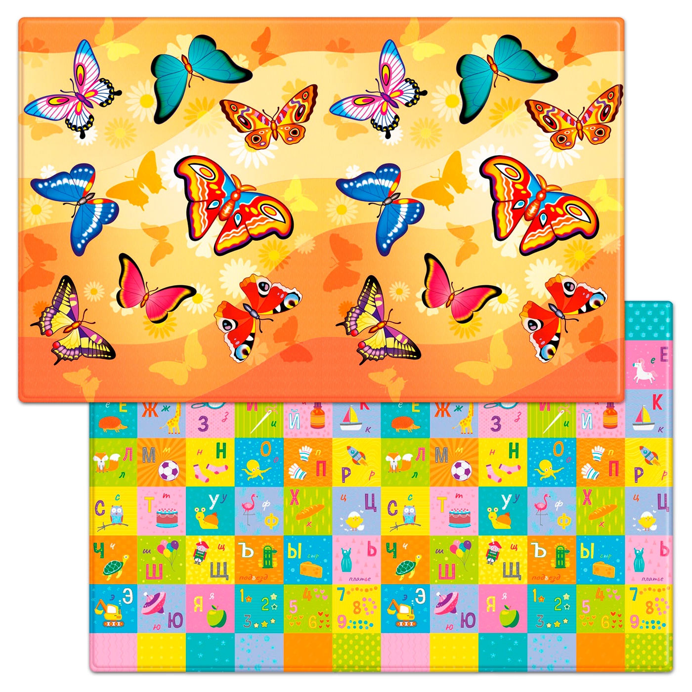 фото Коврик игровой двусторонний funkids big-12, 230х140х1,2 см