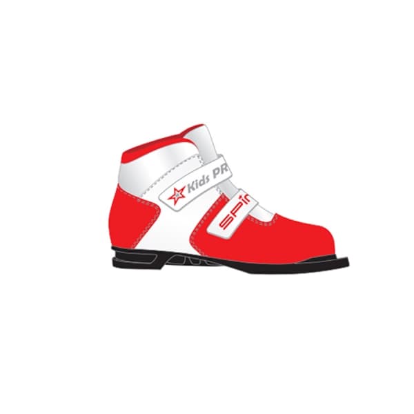 фото Ботинки для беговых лыж spine kids pro 399/9 2020, красные, 30