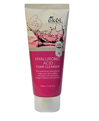 фото Пенка для умывания с гиалуроновой кислотой ekel foam cleanser hyaluronic acid 100 мл