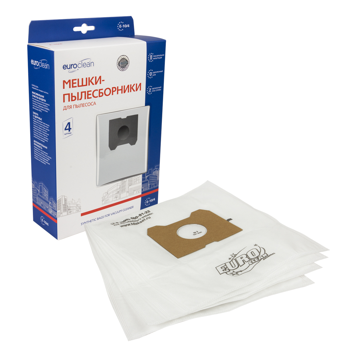 

Пылесборник EUROCLEAN E-10/4, E-10/4